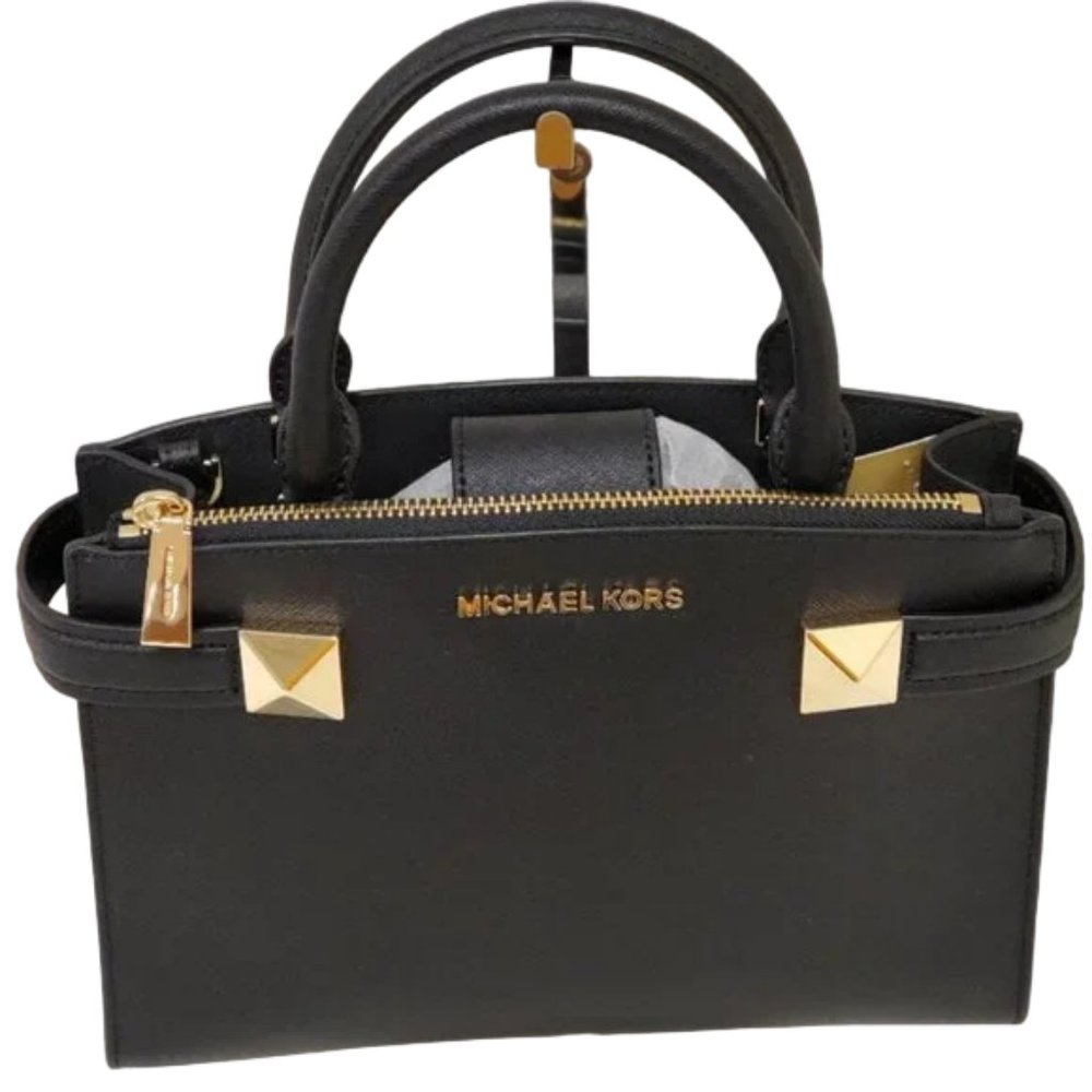 Michael Kors Karla Small East West Leather Satchel - NWT - Picture 4 of 6